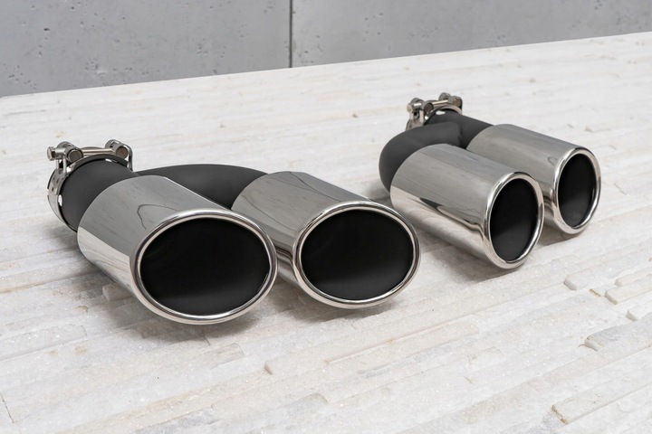 фото №10, Audi a7 4k8 2018+ наконечник вихлоп стайлінг na s7 комплект 2 szt