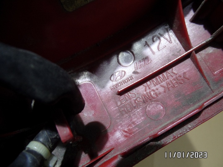 фото №15, Лампа зад задняя hyundai matrix 92402-176/92401-176