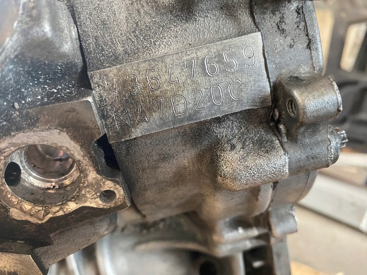 фото №14, Bmw n47d20c двигатель комплектный 7811138 177 km 143 km - e90 e91 e84 e87 n47