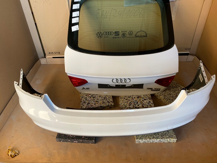фото №11, Audi a5 8t рестайлінг s-line комплектний зад бампер кришка лампи bez фарбування ls9r