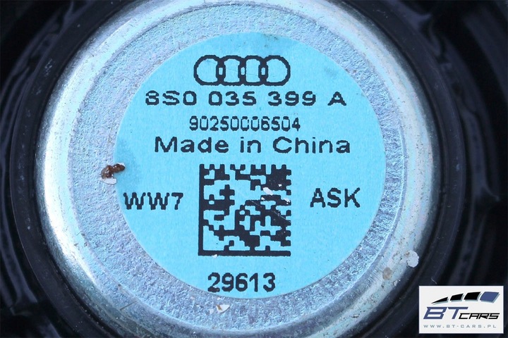 фото №11, Audi tt динаміки bang olufsen 8s0035411b 8s0035453 8s0035454 озвучення