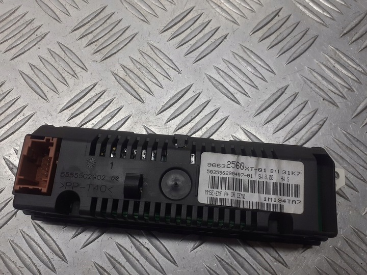 фото №2, Дисплей citroen c2 1.4 96632560xt