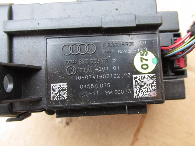 фото №7, Audi a4 b8 1.8 tfsi набір do запуску комп'ютер 8k1907115h замок запалювання