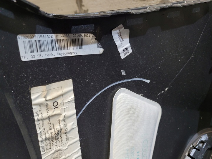 фото №13, Бампер зад audi q3 ii sportback s-line pdc 83f