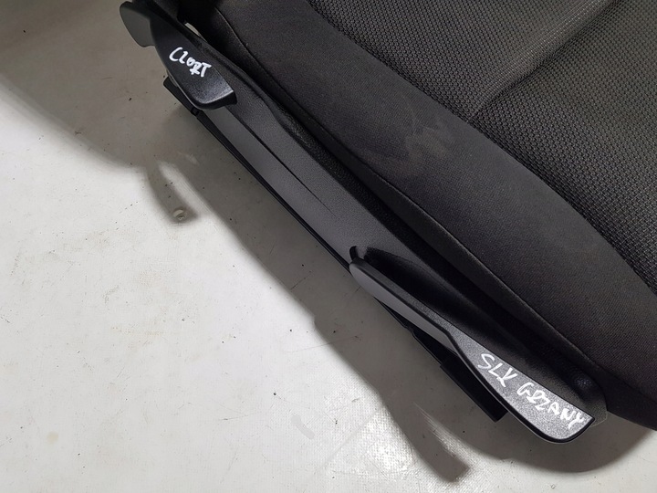 фото №9, Mercedes slk r172 w172 сидіння праві пасажира оббивка