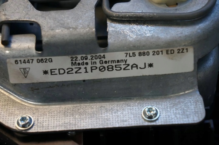 фото №8, Подушка водителя руль porsche cayenne 7l 7l5880201ed подушка безопасности