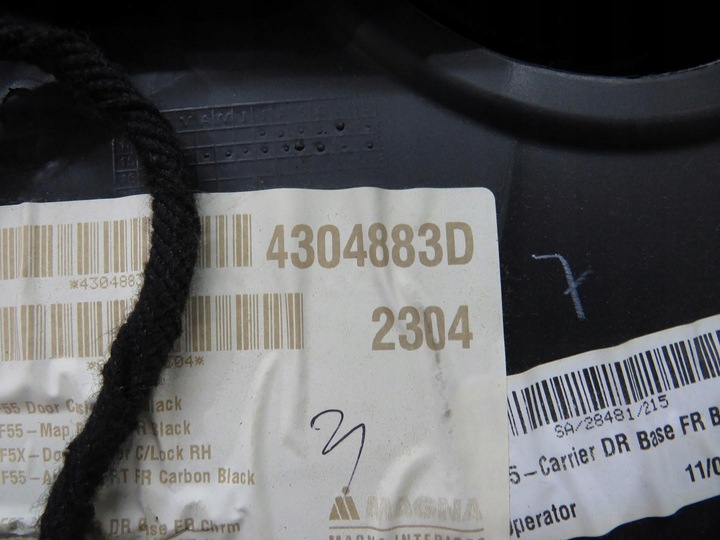 фото №7, Боковина оббивка лівий перед mini f55 f56 5d