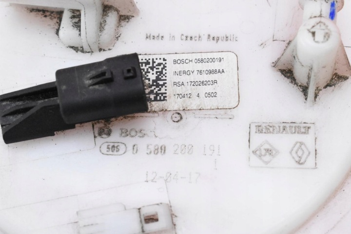 фото №7, Помпа насос топлива 0580200191 renault megane 4 iv 1.2 tce 100 km 16-20