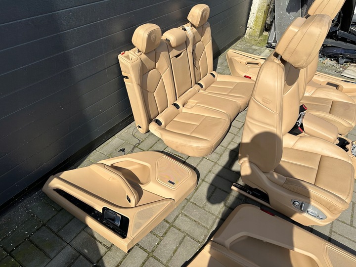 фото №15, Porsche macan сиденья кожа вентилируемые обшивки bose обивка