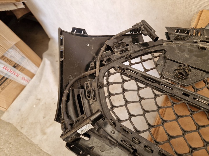 фото №6, Решётка led решётка радиатора mercedes e-klasa w214 камера amg