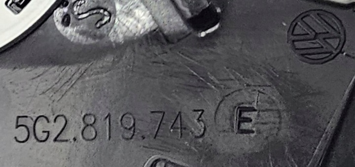 фото №7, Нова org корпус дисплея + решітка повітропровід vw golf vii - 5g2819733