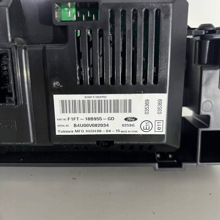 фото №8, Ford оригінальний номер focus mk3 c-max mk2 екран монітор дисплей радіо f1ft18b955gd