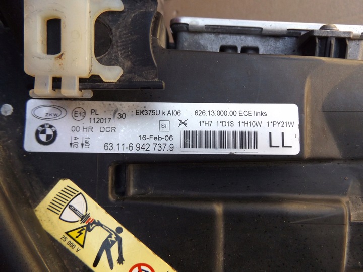 фото №10, Bmw 3 iii e90 e91 bi-xenon лампы передние kpl евро