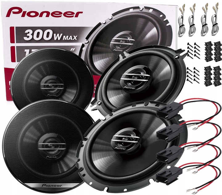 фото №1, Pioneer динамики dwudrożn peugeot 206 207 307 citroen c2 c3 xsara перед+ зад