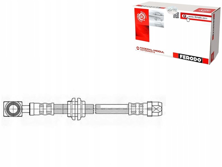 фото №1, Шланг гальмівний elast. mini r50 r53 r52 r56