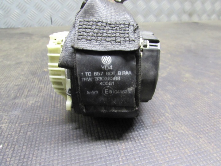 фото №8, Pas безопасности правое зад 1t0857806b vw touran i 03-10r