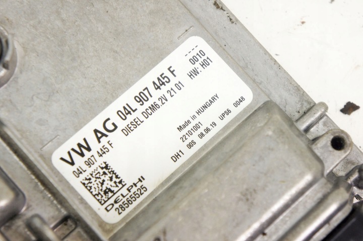 фото №6, Nb190 skoda scala 1.6d компьютер двигателя 04l907445f