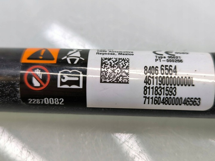 фото №8, Chevrolet volt ii 2017 ліва сторона pas безпеки сидіння передньої