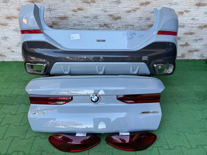 фото №1, Крышка задняя лампы задние бампер зад bmw x6 g06 c4p