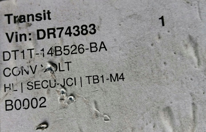 фото №5, Ford connect mk2 модуль напруги dt1t-14b526-ba