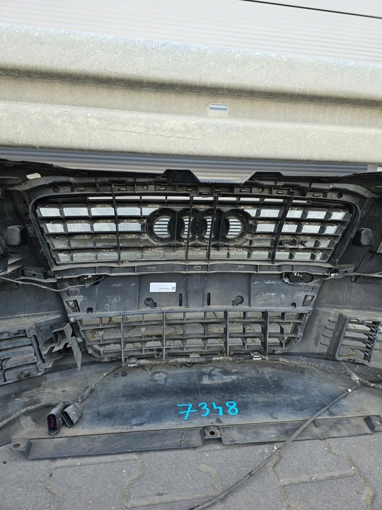 фото №7, Бампер перед переднее audi a8 d3 рестайлинг 05-10 4e0807437aa цвет lz9w