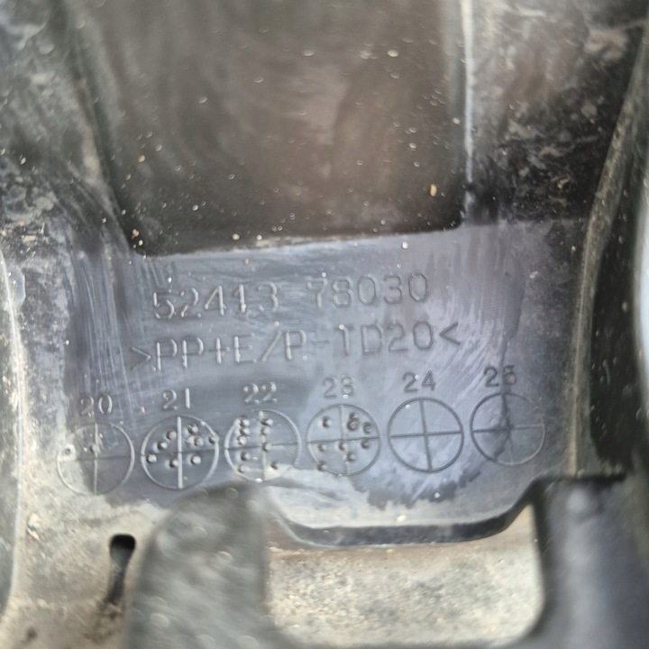 фото №10, Lexus nx ii 2 f sport 21- dół накладка спойлер бампера перед переднее