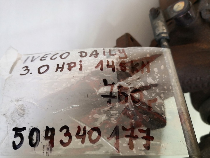 фото №6, Iveco daily 3.0 hpi 146km турбонагнітач 504340177