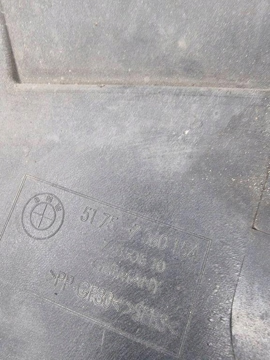 фото №8, Захист нижня передньої бампера bmw x6 f16, f86 7360154 3.0l дизель