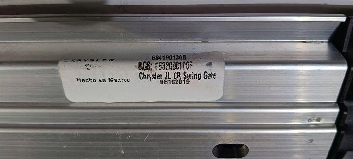 фото №11, Рейка кронштейны груза багажника комплект jeep wrangler jl 2018-