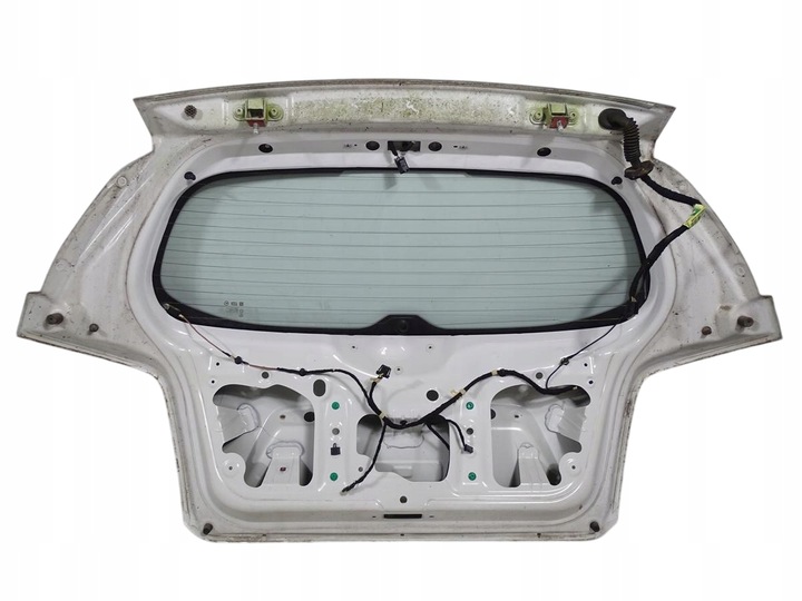 фото №8, Крышка зад задняя + стекло chevrolet aveo t300 hb 2011-2014 - белая