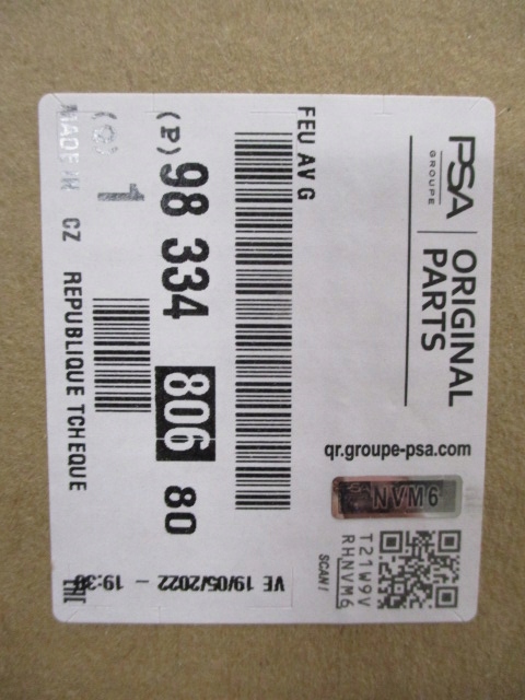 фото №15, C3 iii рестайлинг лампа движения дневного led левая новая