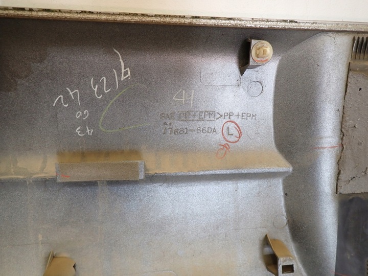 фото №9, Suzuki grand vitara 99- планка двері лівий