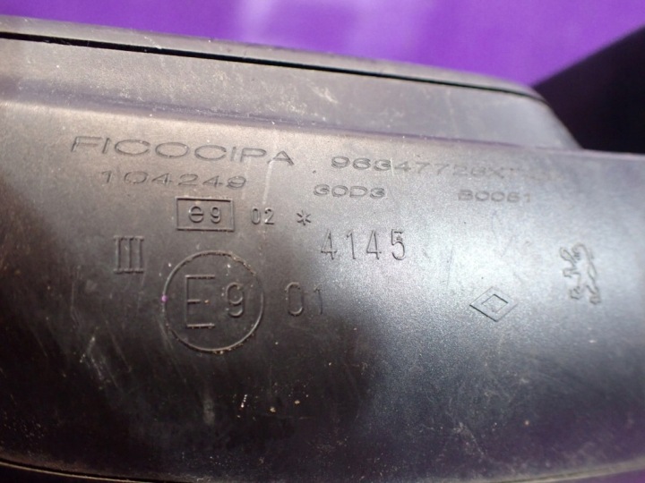 фото №6, Peugeot 307 cabrio 01-05 зеркало левое электрические 96347726xt ezwd 7 pin