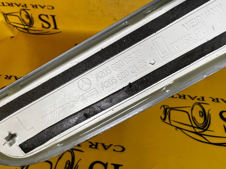 фото №3, Планка поріг led хром перед лівий mercedes e w213