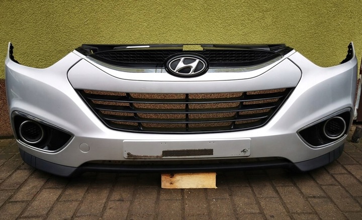 фото №12, Hyundai ix35 рестайлинг 12-15 бампер перед комплектный демонтаж