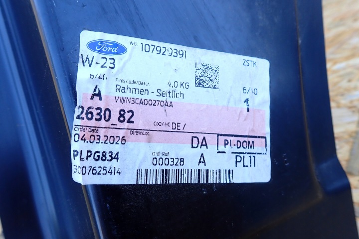 фото №7, Vw caddy 5 v 2k4 2k7 2021-2025 поріг стійка a праве 2k7809836 2k4809836 oem