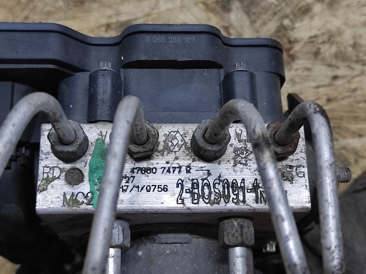 фото №5, Блок управления abs dacia duster 476607477r 0265956403 476608779r 33732