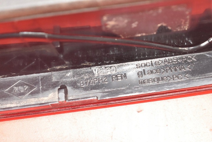 фото №6, Лампа права зад задня renault laguna 2 ii hb рестайлінг 05-07