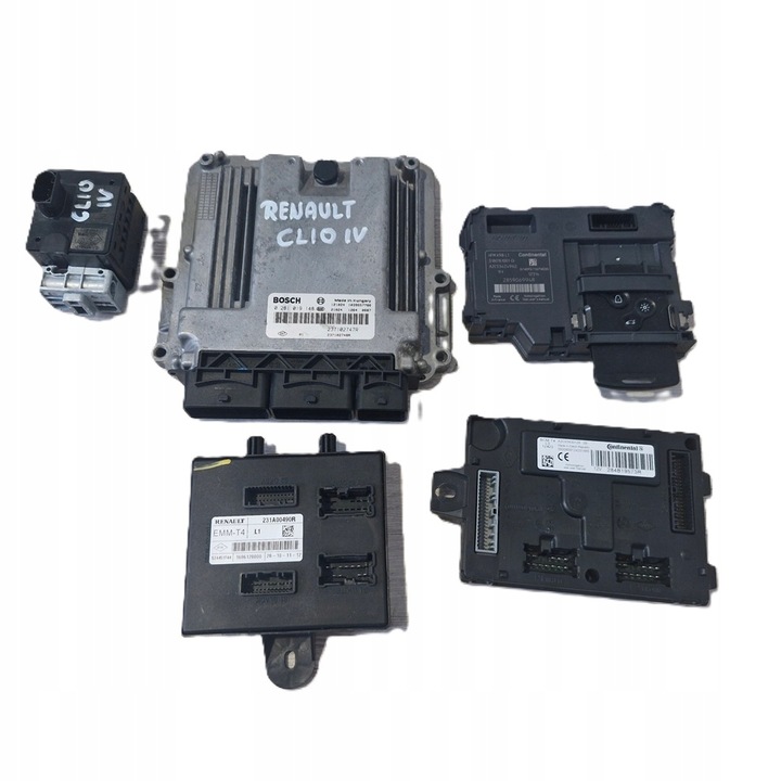 фото №3, Renault clio iv набір стартовий комп'ютер 1,5 dci kpl 237102747r