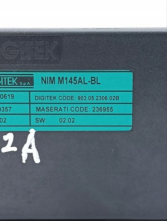 фото №9, Блок управления podnoszonego dachy maserati gran туризмо 2008 90305230602b
