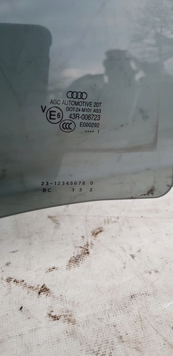 фото №12, Стекло дверь правая audi q5 8r