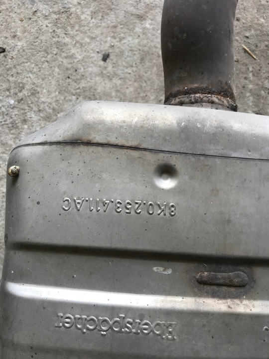фото №8, Глушитель средний audi a4 b8, a5 8k0253411ac 8k0253211m