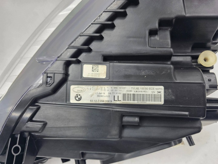 фото №10, Bmw 6 f06 f12 f13 фара передня права повний led адаптивний європа 7358358