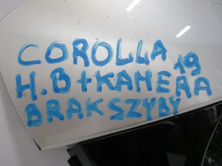 фото №7, Крышка задняя toyota corolla hb 19r pod камера