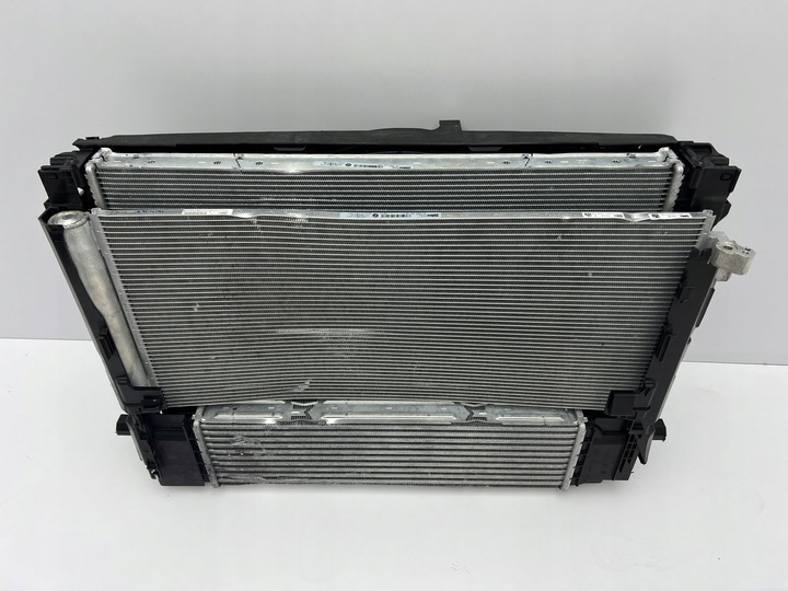 фото №9, Bmw 3 4 g20 g21 g22 g23 радиатор вода кондиционер вентилятор комплект n