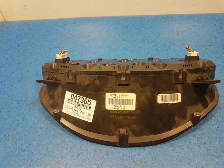 фото №6, Chevrolet aveo 1.2 спидометр 96814465