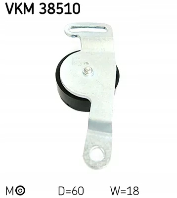 фото №4, Vkm 38510/skf ролик ремінь wielorowk. smart
