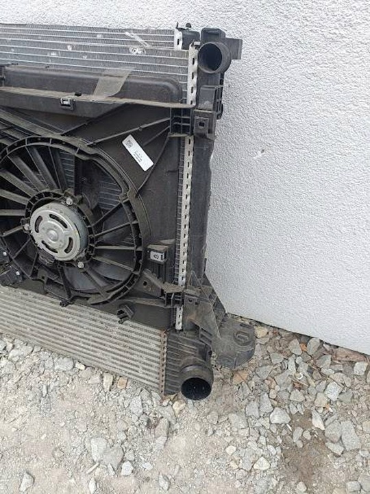 фото №7, Комплект радиатор вентиляторы renault master 10- 214108535r