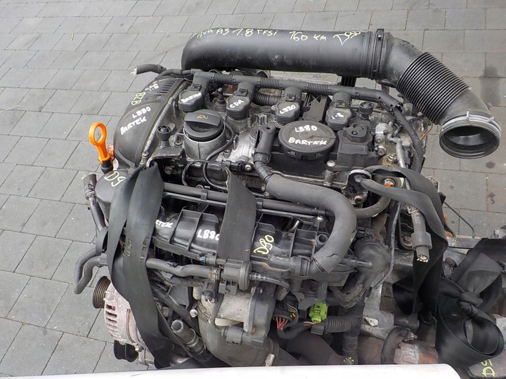 фото №5, Superb octavia audi a3 8p 10r golf 1.8 tfsi 160km двигун cda cdaa комплектний