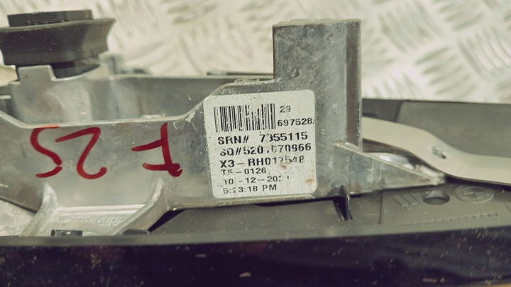 фото №13, Дзеркало bmw x4 g02 18-25 чорний тінь line оригінал європа 5 pin праві